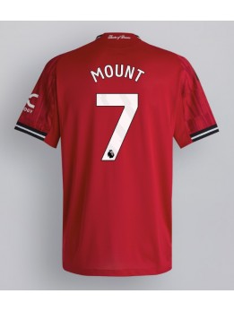Manchester United Mason Mount #7 Replika Hemmakläder 2025-26 Kortärmad